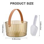 3-Piece Large Ice Bucket Set with Scoop