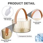 3-Piece Large Ice Bucket Set with Scoop