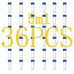 36PCS 5ml Cryo Tubes with Screw Caps