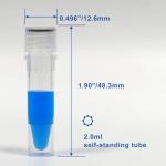 CryoKing 1.5ml Cryogenic Vials with Screw Caps