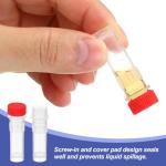 PATIKIL 1ml Self-Standing Cryogenic Vials - 25 Pcs