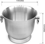 Stainless Steel Insulated Ice Bucket with Accessories