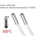 24V 70W High Temp Heater Cartridge - 2 Pack