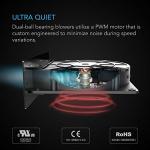 AC Infinity AIRPLATE S2 Quiet Cooling Blower Fan