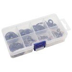 260-Piece Black Starlock Washer Assortment Kit