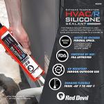 Red Devil Extreme Temperature Silicone Sealant, Clear 280 ml