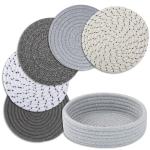 Heat Resistant Trivets for Kitchen – 5 Pack