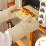 6-Piece High Heat Oven Mitts & Potholders Set