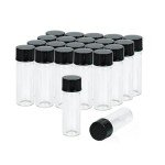 ALWSCI 1 Dram Borosilicate Glass Vials, 20 Pack