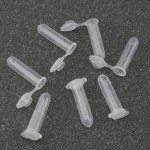 100-Pack 2ml Plastic Sample Storage Vials