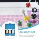 Aluminum Block Experiment Set - 3 Metal Cylinders