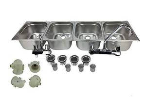 4 Compartment Portable Sink for Food Trucks