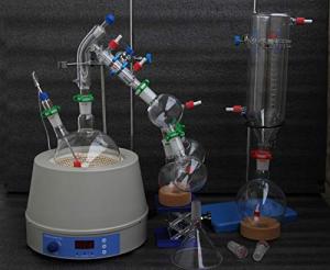 Short Path Distillation Kit with Cold Trap & Mantle