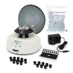 Mini Benchtop Centrifuge Set with Interchangeable Rotors