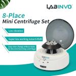 Mini Benchtop Centrifuge Set with Interchangeable Rotors