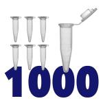 Kashi Scientific 1.5mL Microcentrifuge Snap Cap Tubes