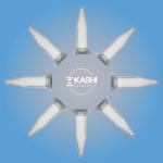 Kashi Scientific 1.5mL Microcentrifuge Snap Cap Tubes