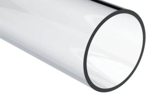 Clear Extruded Acrylic Round Tube, 1-1/2" ID x 24" L