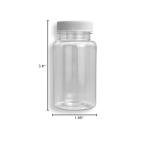 LUBEFLEX 4 oz Oil Sampling Bottle - Pack of 17