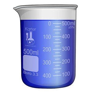 500ml Low Form Borosilicate Glass Beaker (Case of 36)