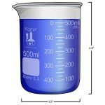 500ml Low Form Borosilicate Glass Beaker (Case of 36)