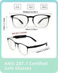 LianSan Oversized Anti-Fog Safety Goggles for Nurses
