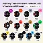 Flexible PLA Filament 1.75mm - Premium 1Kg Spool