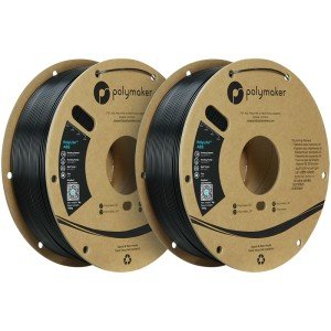 Polymaker PolyLite 1.75mm Black ABS Filament Bundle