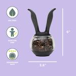 Chef'n PepperBall Grinder - Black & Clear