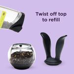 Chef'n PepperBall Grinder - Black & Clear