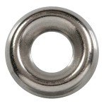 100 Stainless Steel #10 Countersunk Finish Washers