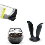 Chef'n PepperBall Grinder - Black & Clear