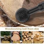 Sphere Rotary Burr for Angle Grinders - Black