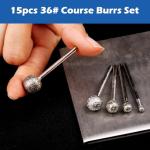 Diamond Grinding Burr Drill Bit Set – 15pcs