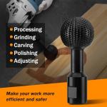 Sphere Rotary Burr for 4.5” and 5” Grinders