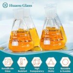 50ml Glass Erlenmeyer Flask with Stopper