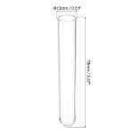 6ml Plastic Test Tubes with Cork Stoppers – 20 Pack