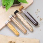 Patikil 30ml Plastic Test Tubes with Screw Caps