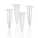 100 Pack 1.5 ml Clear Centrifuge Tubes with Caps