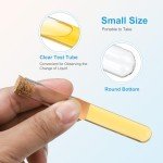 Clear Glass Test Tubes with Stoppers - 25pcs