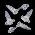 500PCS 0.5ML Clear Graduated Test Tubes