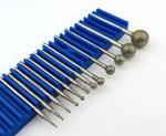 13-Piece Diamond Grinding Head Burr Set