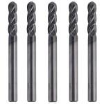 High Performance 5pc Solid Carbide End Mill Set