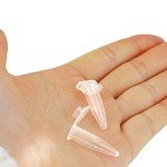 500PCS 0.5ML Clear Graduated Test Tubes