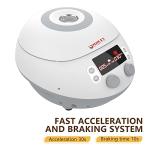 High-Speed Benchtop Micro Centrifuge, 500-15000 RPM