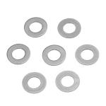 100pcs M3x6mm Stainless Steel Flat Washers