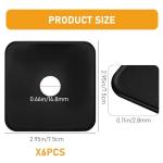 6 Pcs Heavy Duty Square Washers Plate