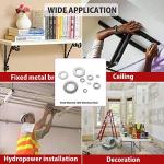 Stainless Steel Flat Washers Assortment Kit - 900pcs