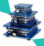 Aluminum Lab Hydraulic Lift Table Stand