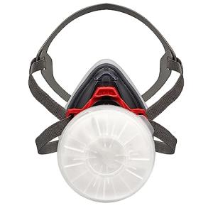 Adjustable Lightweight Respirator Mask with Quick Release Filter